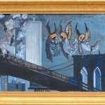 Golden Angels Over Lower Manhattan on 9/11